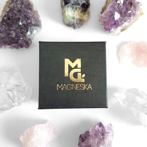 Kolczyki sztyfty cytryn w żywicy stal chirurgiczna Sparkles citrine